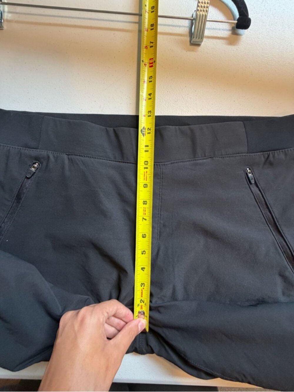 Eddie Bauer first ascent fleece lined pants Black womens size 16 Hiking Outdoor - Picture 12 of 14